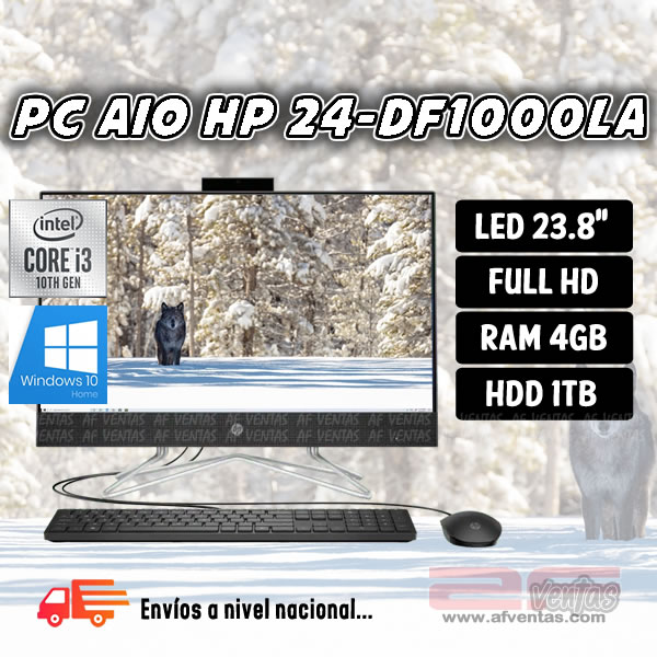 PC All in One HP 24-DF1000LA – 2A5T3AA