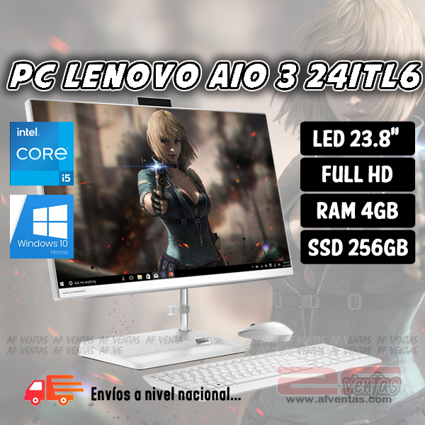 PC All in One Lenovo IdeaCentre AIO 3 24ITL6 – F0G000TWLD-