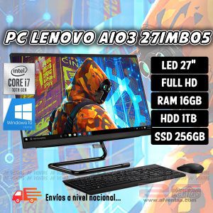 PC All in One Lenovo IdeaCentre AIO3 27IMB05 - F0EY00NALD