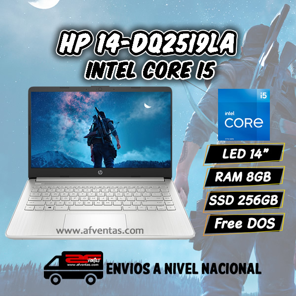 Laptop HP 14-DQ2519LA – 6K2C6LA