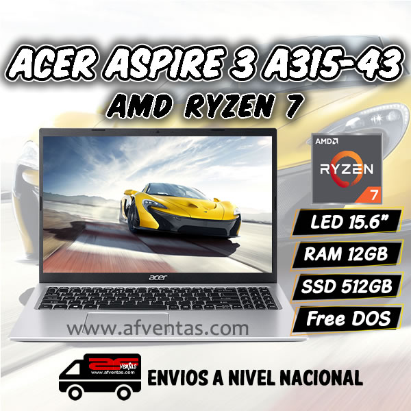 Laptop Acer Aspire 3 A315-43-R0LE – NX.K7UAL