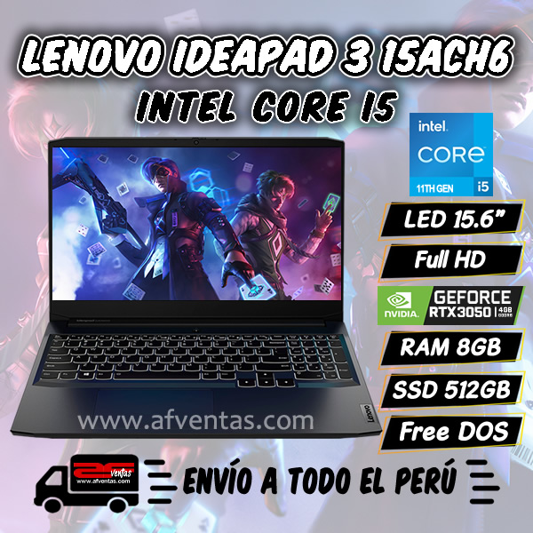 Laptop Gaming Lenovo IdeaPad 3 15IHU6 - 82K101BMLM