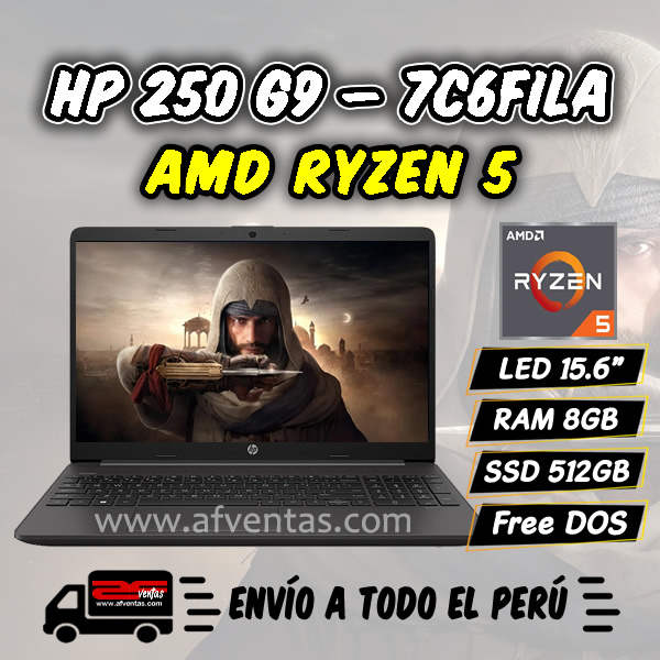 Laptop HP 250 G9 – 7C6F1LA