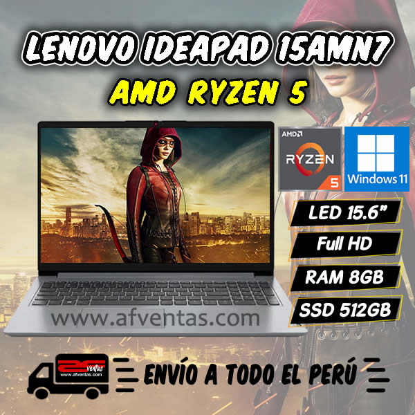 Laptop Lenovo IdeaPad 1 15AMN7 - 82VG004CLM