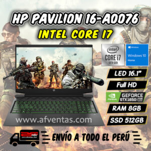 Laptop Gaming HP Pavilion 16-A0076