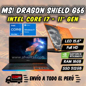 Laptop Gaming MSI Dragon Shield G66 11UE-441US