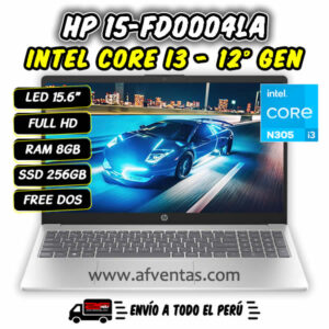 Laptop HP 15-FD0004LA -802N6LA