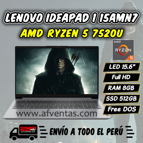 Laptop Lenovo IdeaPad 1 15AMN7 - 82VG00HBLM