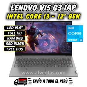 Laptop Lenovo V15 G3 IAP – 82TT00EALM | AF Ventas Perú | Venta de laptops y PCs