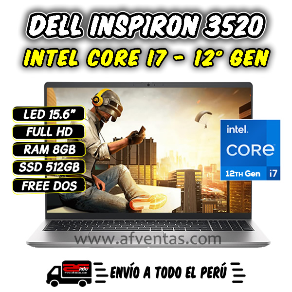 Laptop Dell Inspiron 3520 - PVCCY