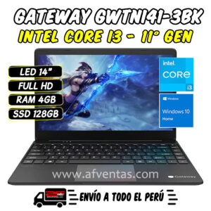 Laptop Gateway GWTN141-3BK - Venta de Laptops y Computadoras - Af Ventas Peru - Lima Peru