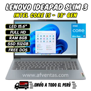 Laptop Lenovo IdeaPad Slim 3 - 82X7009KLM - Venta de Laptops y Computadoras - Af Ventas Peru - Lima Peru