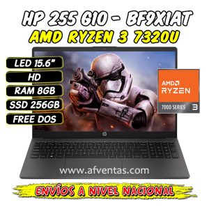 Laptop HP 255 G10 - BF9X1AT | Venta de Laptops HP | AF Ventas Peru