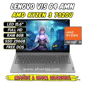 Laptop Lenovo V15 G4 AMN - 82YU00X4LM | Venta de Laptops Lenovo | AF Ventas Peru