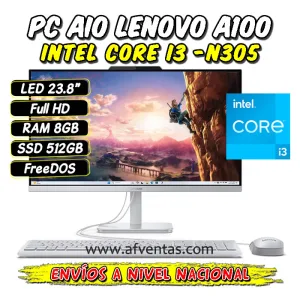 PC All in One Lenovo A100 - F0J6002NLD | Venta de PCS Lenovo | AF Ventas Peru