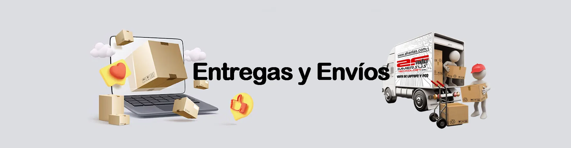 entregas y envios | Venta de Laptops y PCs | AF Ventas Peru