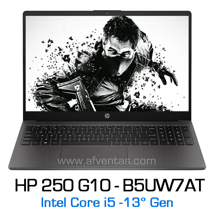Laptop HP 250 G10 - B5UW7AT | Venta de Laptops HP | AF Ventas Peru