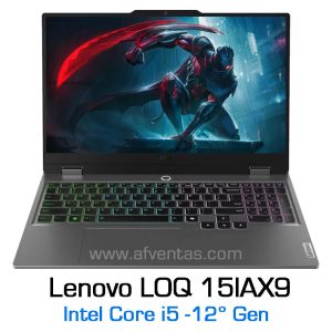 Laptop Gaming Lenovo LOQ 15IAX9 - 83GS00TKLM | Venta de Laptops Lenovo | AF Ventas Peru